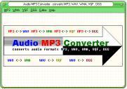 audio mp3 converter - converts MP3, WAV, WMA, VQF, OGG