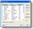 cd label maker - fill in cd tracks list