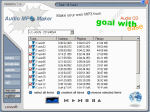 Audio MP3 Maker - It can work as a freedb-aware CD player.