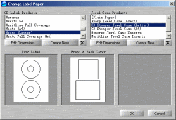 Change Label Paper