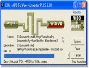 MP3 to WAVE Converter PLUS
