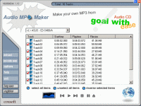 Audio MP3 Maker - cd to mp3 converting