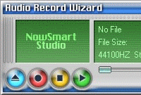 Audio Record Wizard, Audio Recording to MP3 WAV