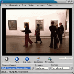 watch television straight