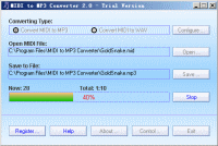 MIDI To MP3 Converter, Convert MIDI to MP3