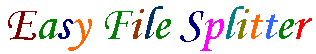 easy file splitter