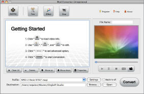 Mac MOD Converter Main Interface