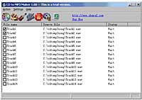 cd ripper software -  full size screenshot