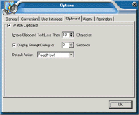 text to speech software - clipboard general options