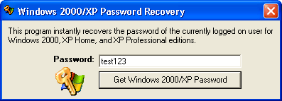 Windows Password Recovery